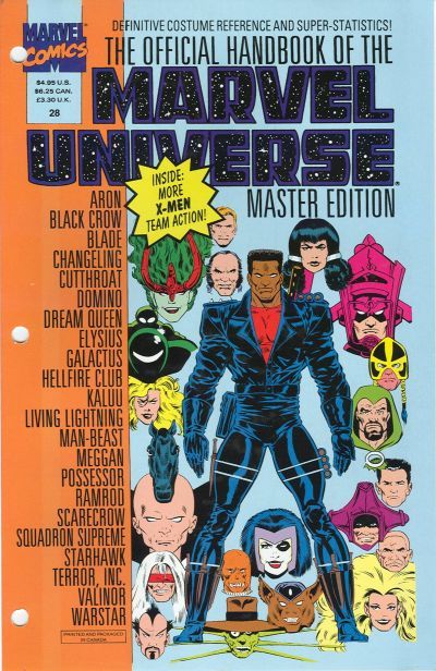 Official Handbook of the Marvel Universe Master Edition #28 Comic