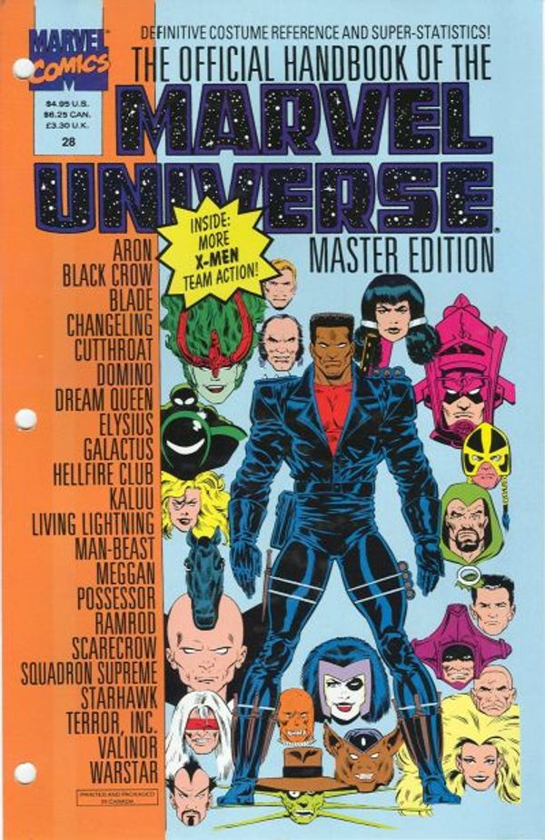 Official Handbook of the Marvel Universe Master Edition #28