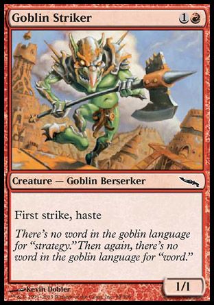 Goblin Striker (Mirrodin) Trading Card