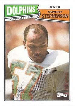 Dwight Stephenson 1987 Topps #242 Sports Card