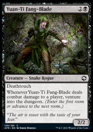 Yuan-Ti Fang-Blade (Dungeons & Dragons: Adventures in the Forgotten Realms) Trading Card