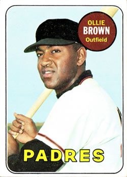 Ollie Brown 1969 Topps #149 Sports Card
