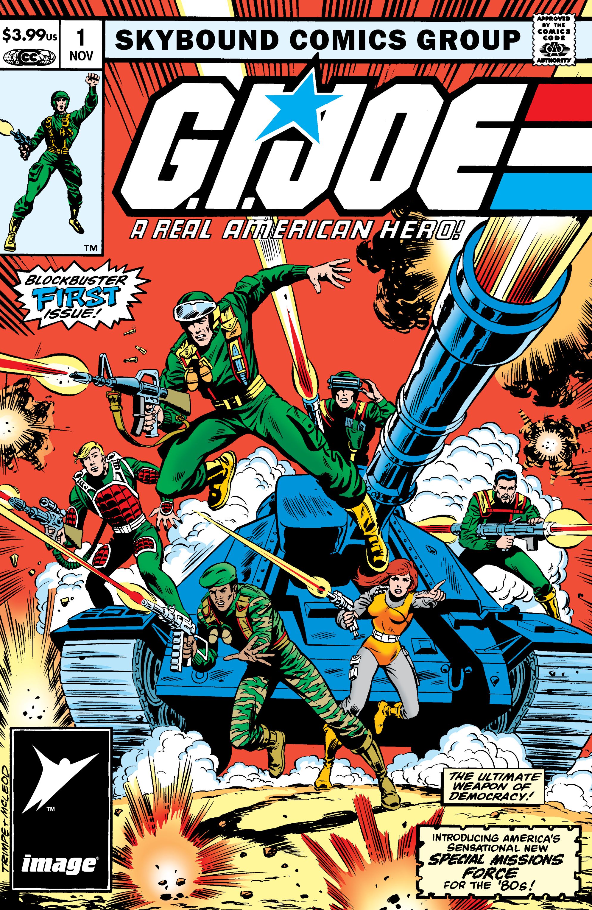 G.I. Joe: A Real American Hero #1 Skybound Edition Comic