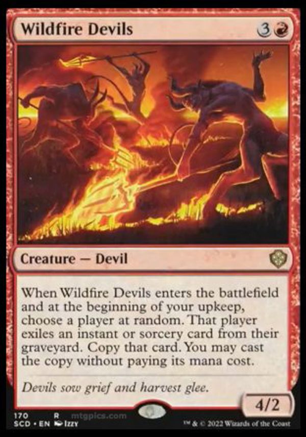 Wildfire Devils (Starter Commander Decks)