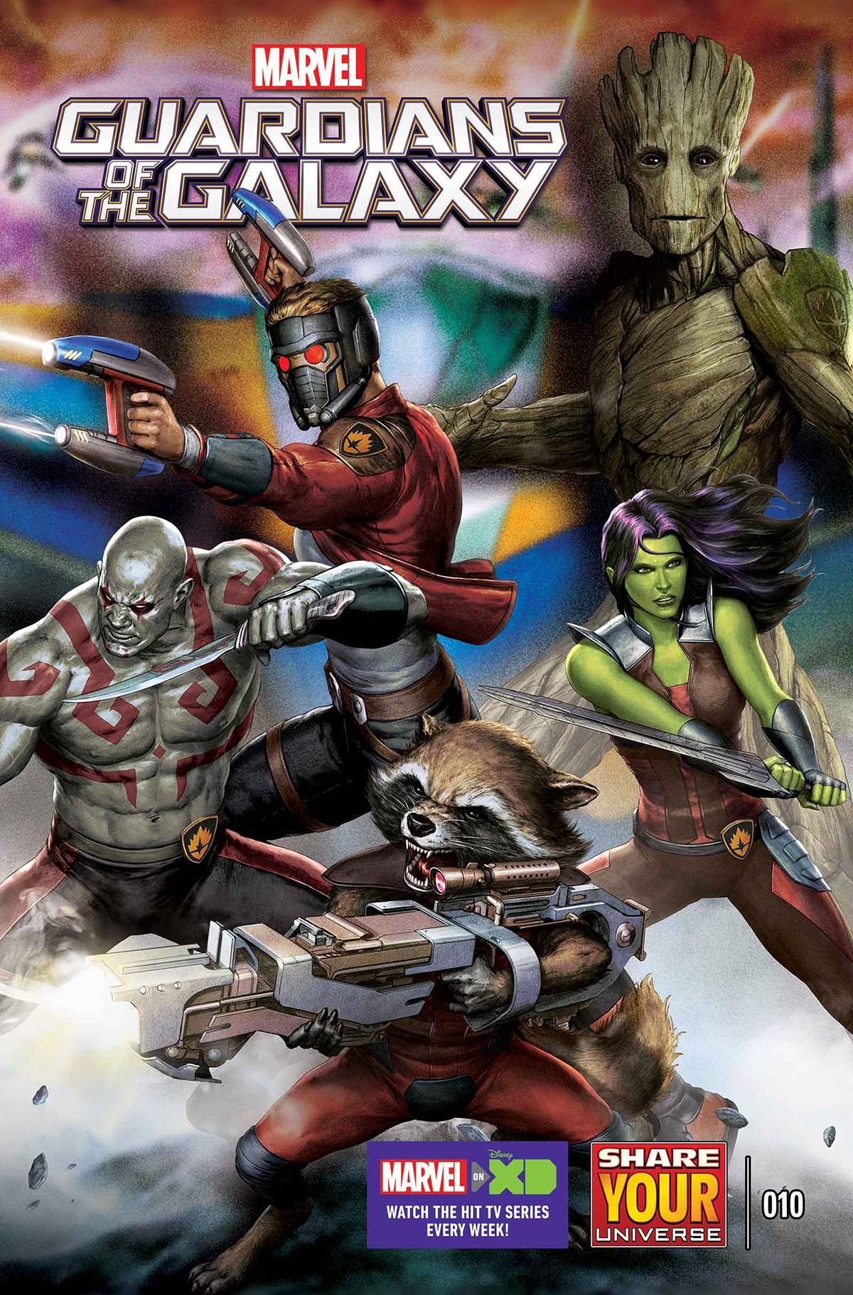 Marvel Universe Guardians Of Galaxy #10 Comic