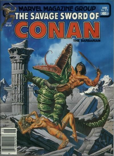 The Savage Sword of Conan #77 Comic