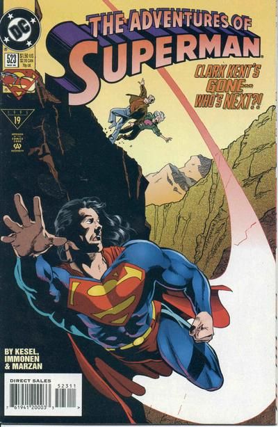 Adventures of Superman #523 Comic