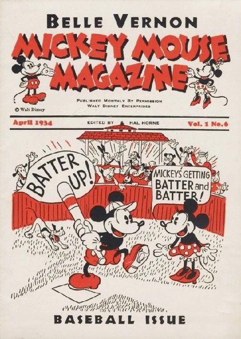 Mickey Mouse Magazine #v1#6 Comic
