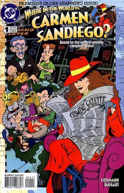 Where in the World is Carmen Sandiego? #1 Comic