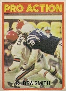 Bubba Smith 1972 Topps #127 Sports Card