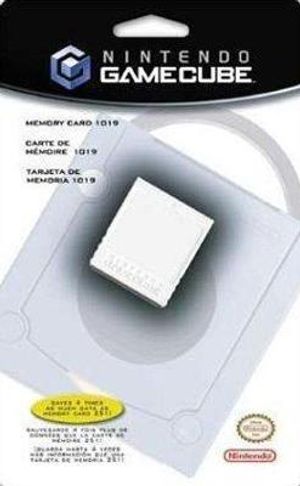 Nintendo Gamecube Memory Card 1019 [White]