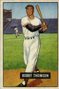 Bobby Thomson 1951 Bowman #126 Sports Card
