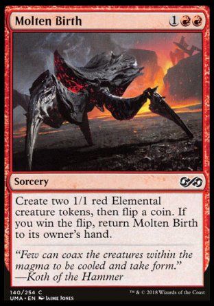 Molten Birth (Ultimate Masters) Trading Card