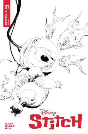 Stitch #7 (Cvr E Inc 1:10 Jae Lee Line Art Variant)