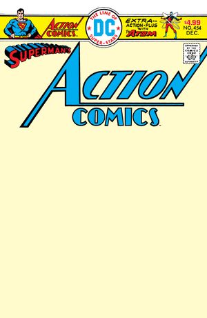 Action Comics #454 (Facsimile Edition Cvr B Blank Card Stock Variant)
