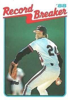 Phil Niekro 1987 Topps #694 Cleveland Indians Baseball Card