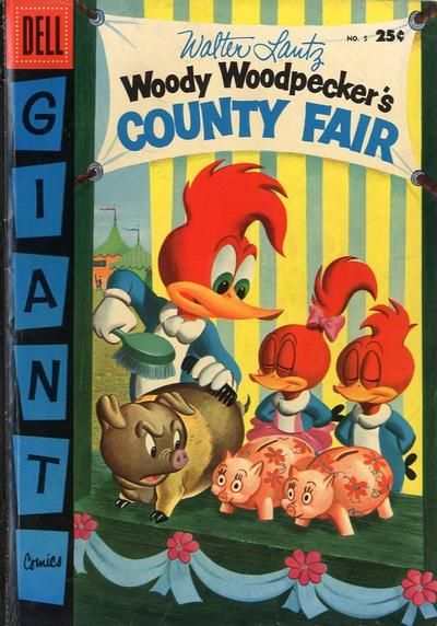 Walter Lantz Woody Woodpecker's County Fair #5 Comic