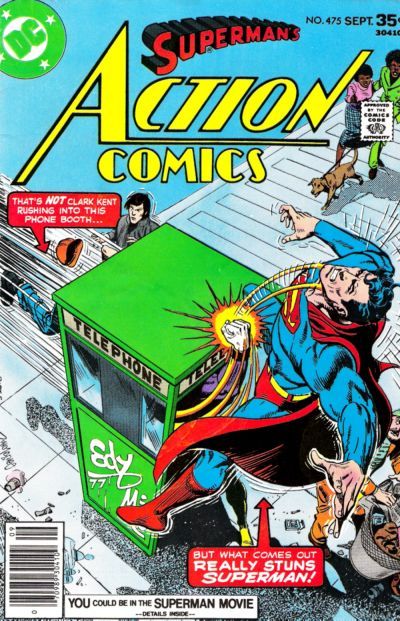 Action Comics #475 Comic