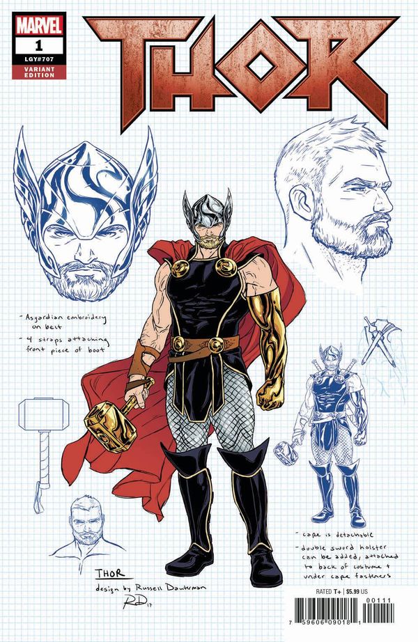 Thor #1 (Dauterman Design Variant)