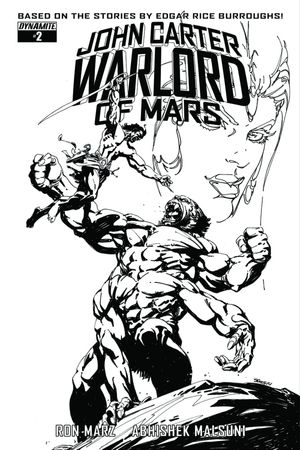 John Carter, Warlord of Mars #2 (10 Copy Sears B&amp;w Cover)