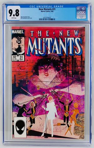 NEW MUTANTS #31 MARVEL COMICS X-MEN SEPTEMBER 1985 