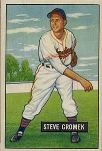 Steve Gromek 1951 Bowman #115 Sports Card