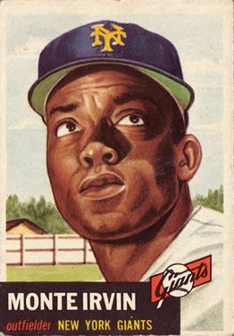 Monte Irvin 1953 Topps #62 Sports Card