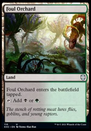 Foul Orchard (Kaldheim Commander Decks)