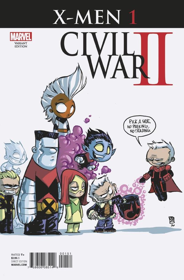Civil War II: X-Men #1 (Young Variant Cover)