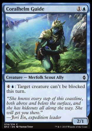 Coralhelm Guide (Battle for Zendikar) Trading Card