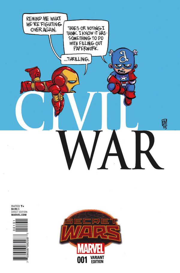 Civil War #1 (Young Variant)