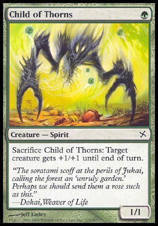 Child of Thorns (Betrayers of Kamigawa) Trading Card