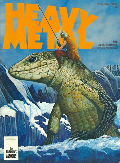 Heavy Metal Magazine #8 Comic