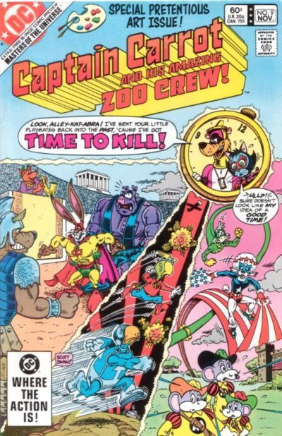 Captain Carrot and His Amazing Zoo Crew #9 Comic