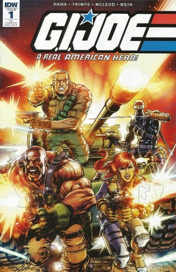 G.I. Joe, A Real American Hero #1 (Convention Edition B)