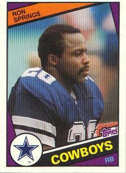 Ron Springs 1984 Topps #245 Sports Card