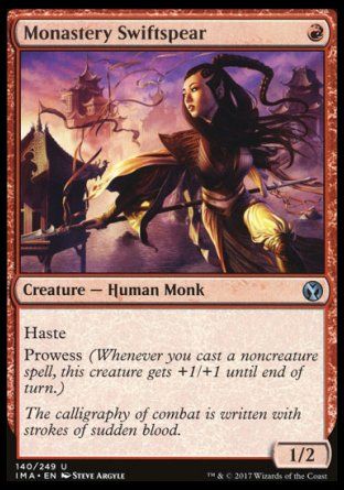 Monastery Swiftspear (Iconic Masters) Trading Card