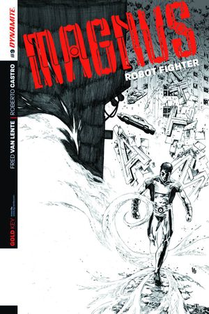 Magnus Robot Fighter #9 (10 Copy Lau B&amp;w Incv)