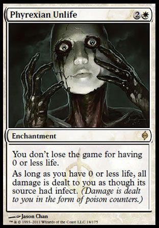 Phyrexian Unlife (New Phyrexia) Trading Card