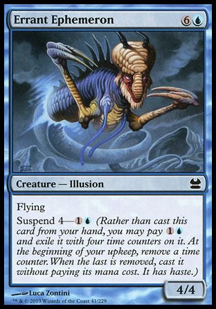 Errant Ephemeron (Modern Masters) Trading Card