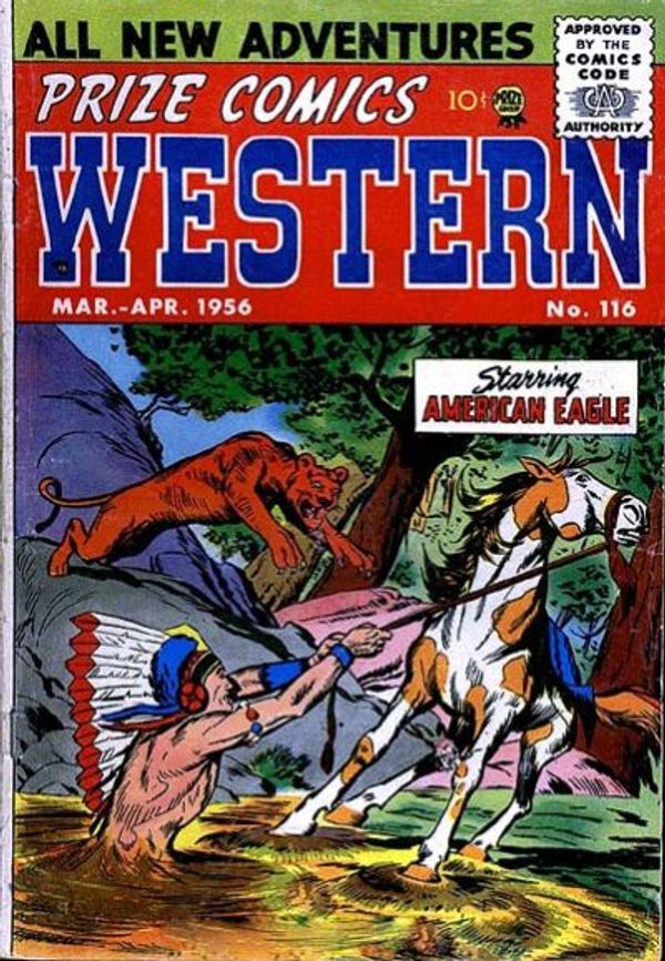 Prize Comics Western #1 [116]