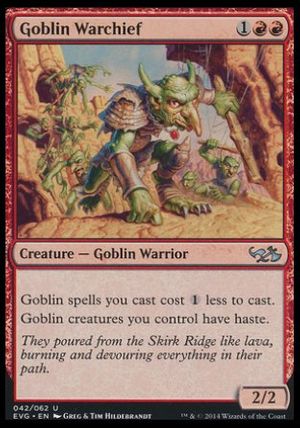 Goblin Warchief (Duel Decks : Anthology)