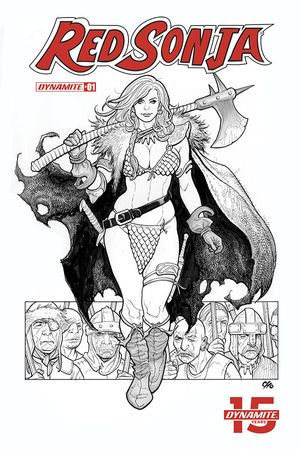 Red Sonja #1 (Cgc Graded Cho B&w Cover)
