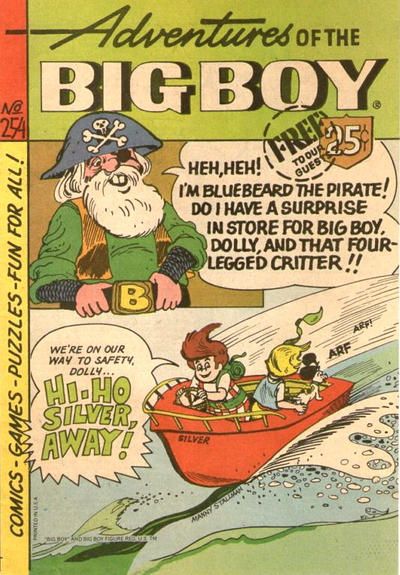 Adventures of Big Boy #254 Comic