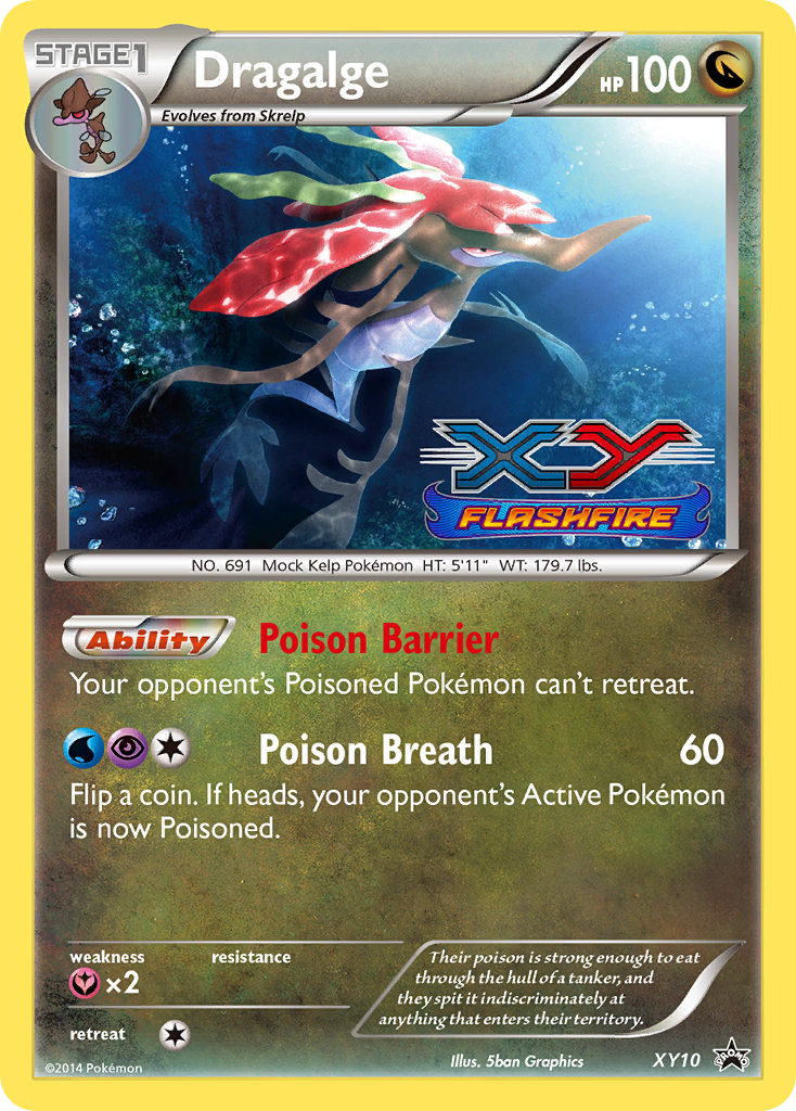 Dragalge Pokémon Card