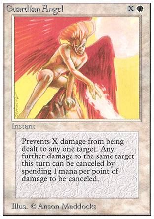 Guardian Angel (Unlimited) Trading Card