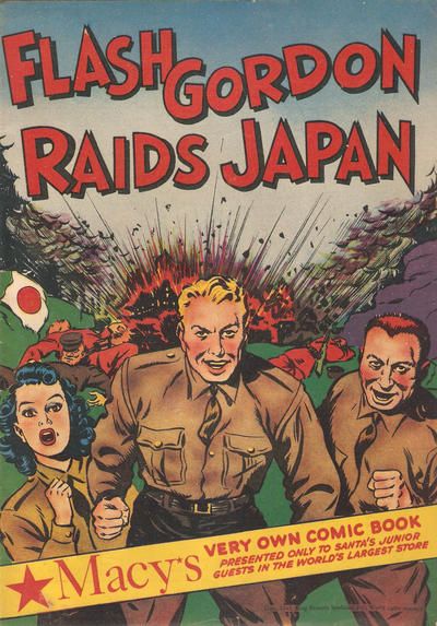 Flash Gordon Raids Japan Comic
