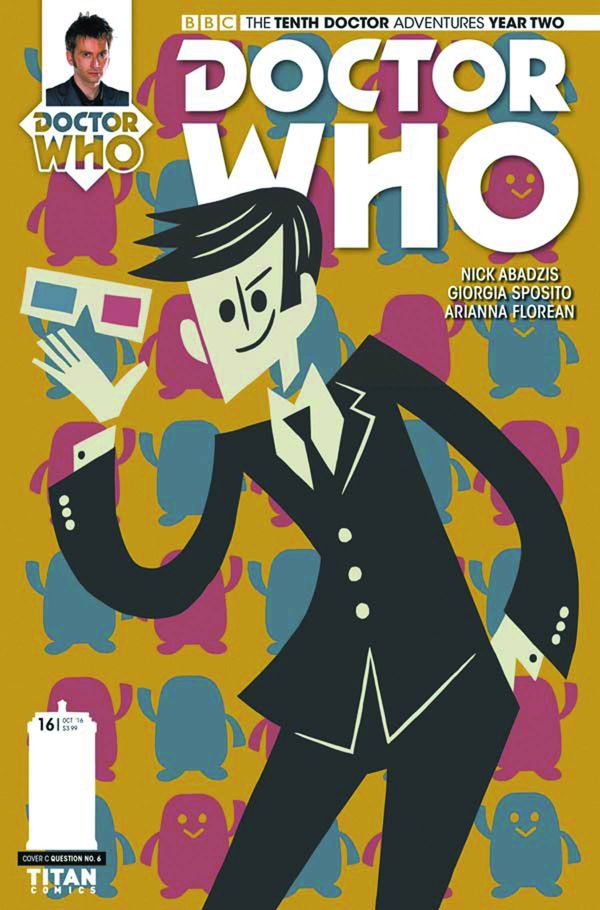 Doctor Who: 10th Doctor - Year Two #16 (Cover C Question 6)