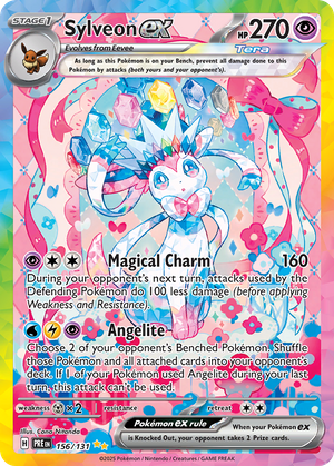 Sylveon ex (156/131) - Prismatic Evolutions