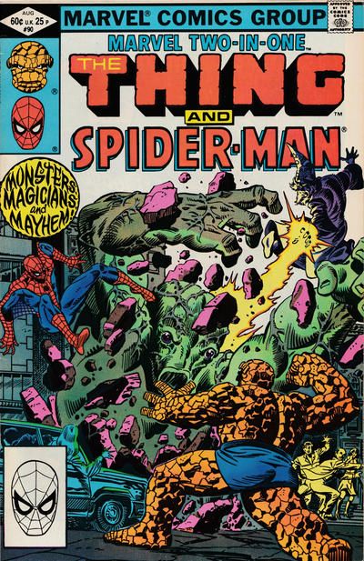Marvel Two-In-One #90 Comic